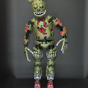 Springtrap Articulating Figure FNAF 3 Five Nights At Freddy’s