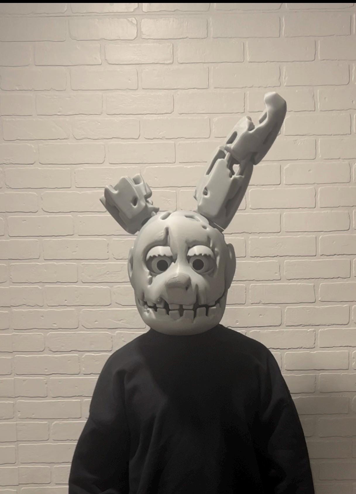 SpringTrap 着用可能なコスプレヘルメット FNAF ファイブ・ナイツ