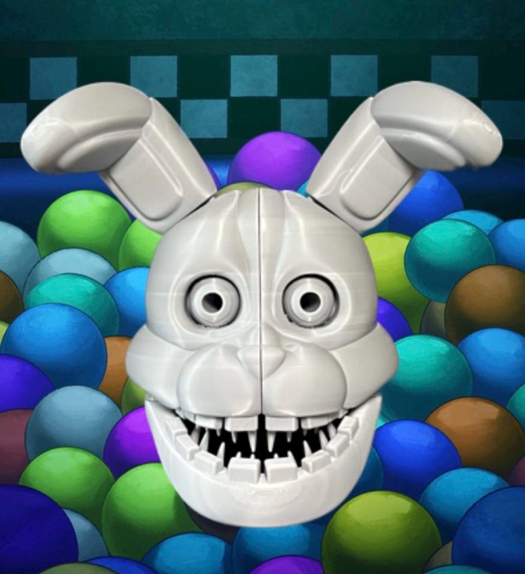 Into the Pit Spring Bonnie COSPLAY HELMET FNAF Five Nights at Freddy’s ...