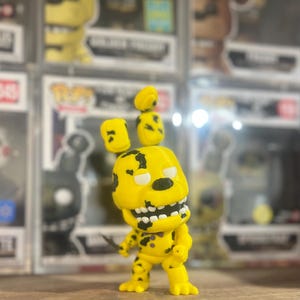 Conejo amarillo / Springtrap Funko Pop personalizado FNAF Five Nights At Freddy's