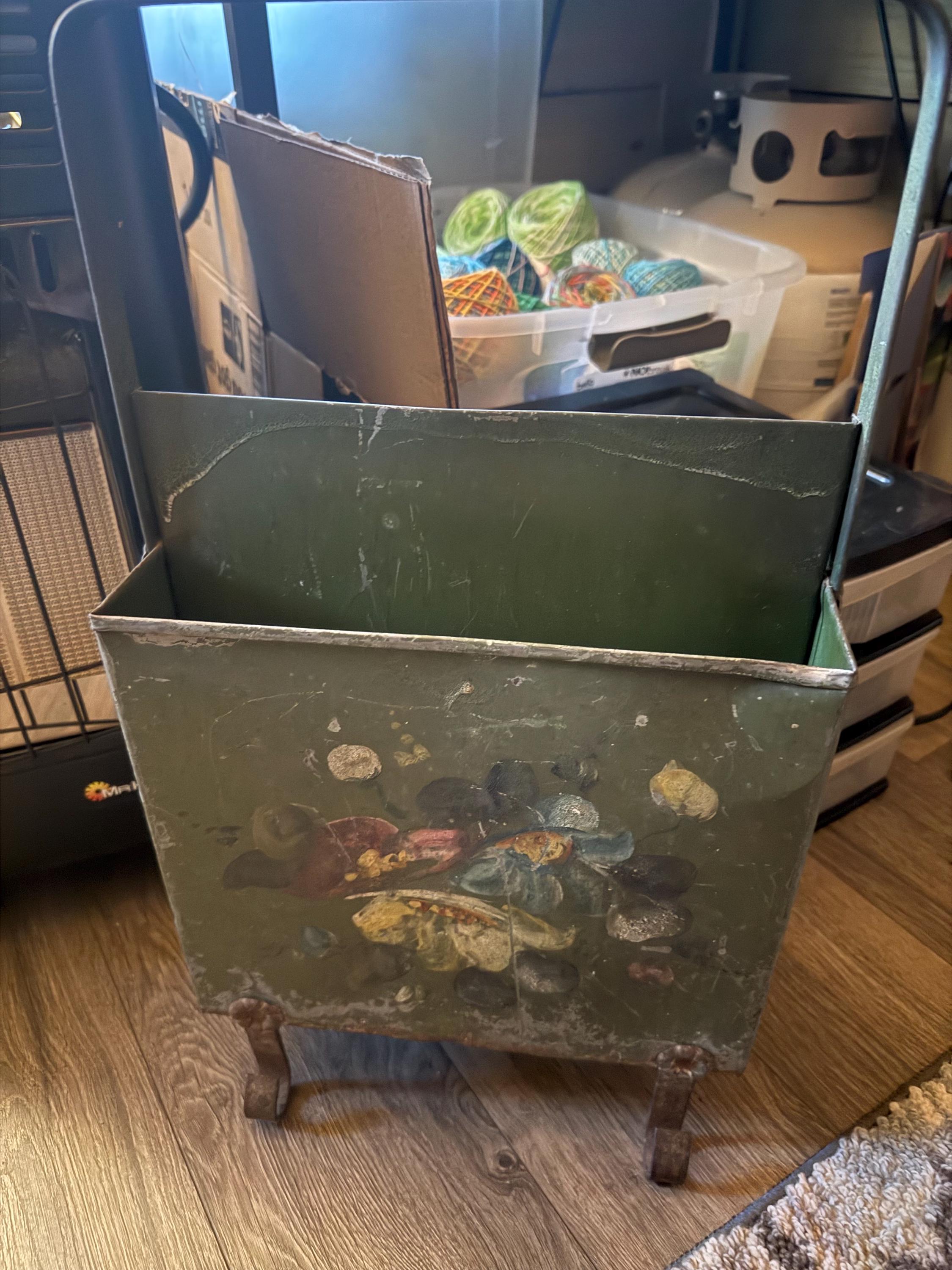 Vintage Magazine Rack - Etsy