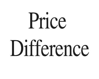 price difference