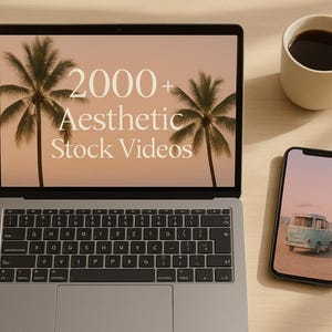 2000+ Aesthetic Stock Videos Bundle | Nature, Urban, Coffee Shop, Retro, Lifestyle | TikTok, Reels, Video Editing Digital Download