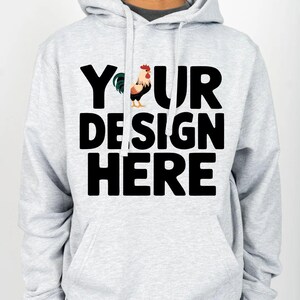Custom Hoodie with Your Design – Personalized Unisex Fleece Hoodie – Upload Your Photo, Logo or Text – Gift Idea