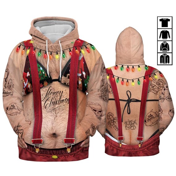 Hairy belly hoodie best sale