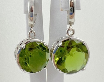 Zultanite Color Changing Sultanite Earrings: Sterling Silver Drop Gemstone