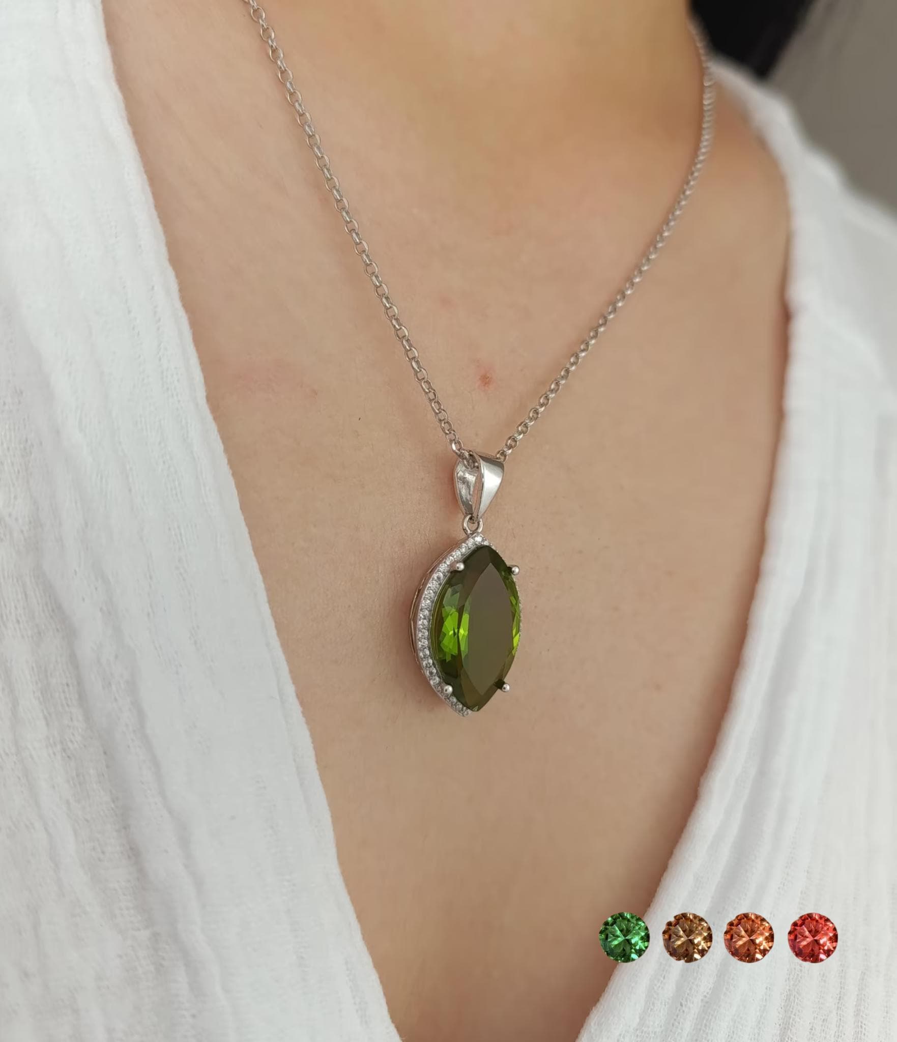Zultanite necklace - Etsy 日本