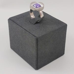 Velvet Ring Display Stand: Alcantara Jewelry Photography Tool
