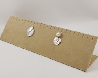 Velvet 24-Pendant Display Stand: Jewelry Organizer
