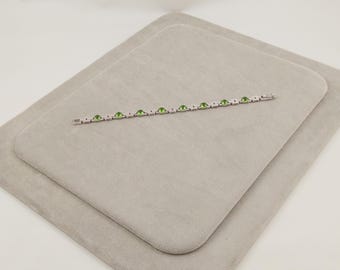Velvet Jewelry Display Stand: Necklace, Earring, Ring & Bracelet Holder