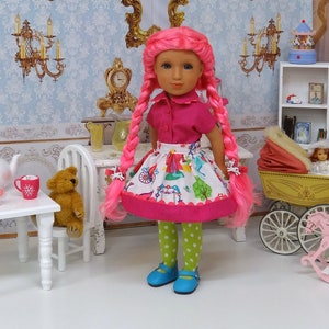 Alissa Unicorn custom Glitter Girl doll with wardrobe & accessories image 8