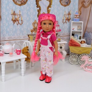 Alissa Unicorn custom Glitter Girl doll with wardrobe & accessories image 7