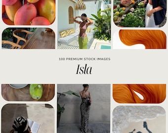 ISLA Collection Stock Images | Island  Lifestyle Photo Set