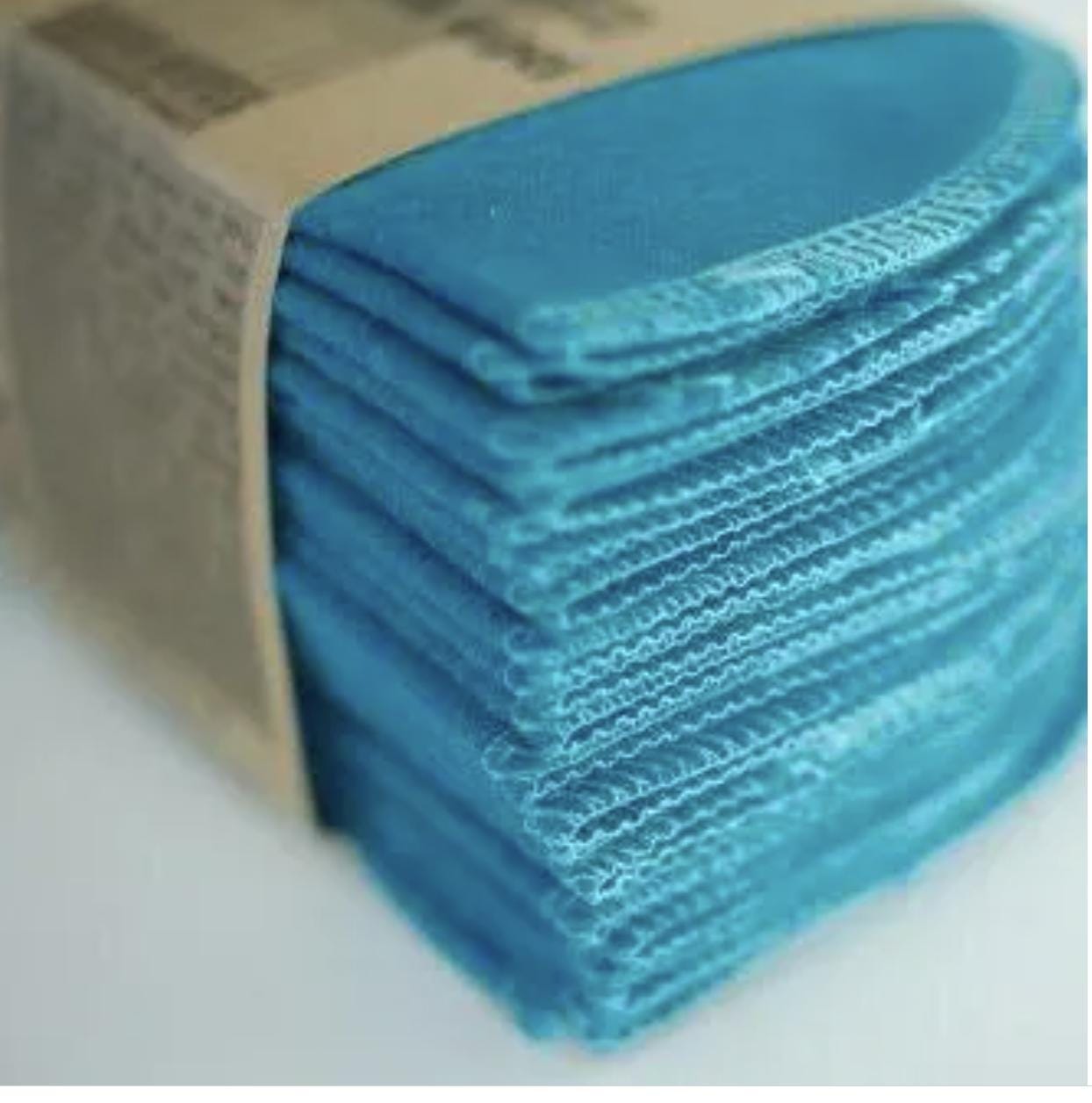 Cloth Wipes - Eco-Friendly Diaper Wipes in Teal, Single Layer 1-Ply - Perfect for Boys & Girls -