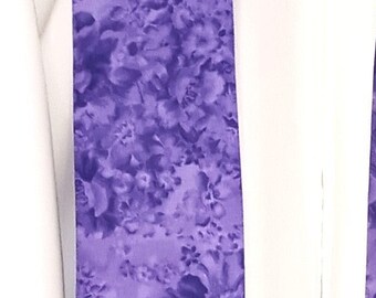 Priest Clergy Stole in Purple Print, See Description for Length, Free Shipping