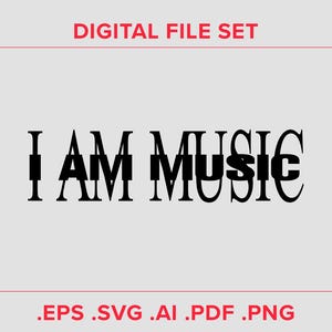 Playboi Carti I AM MUSIC vector logo file  (scale to any size without pixelation - use for printing anything)