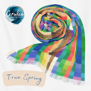 True Spring Seasonal Color Palette Scarf (warm Spring) - Seasonal ...