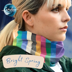 Bright Spring Seasonal Color Palette Scarf - Seasonal Colour Analysis