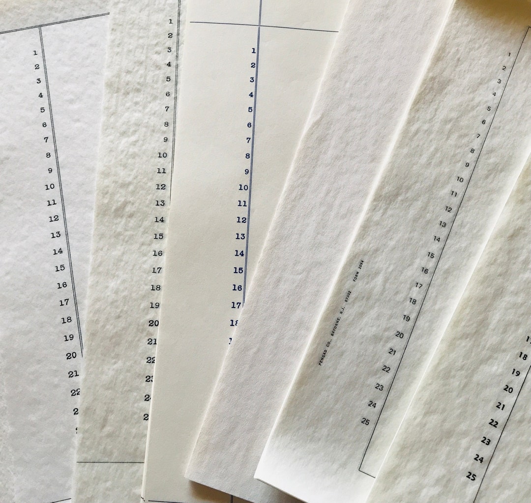 Vintage Premium Typing Paper 40 Pieces Assortment Onion Skin Junk