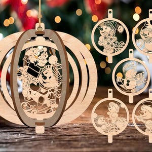 Snowman Christmas Ornament Cut File SVG, Funny Snowman Ornament svg, Snowman Svg, Christmas Svg, Christmas Gift, Ornament Laser Cut File