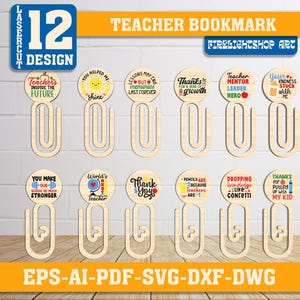 Jumbo Paper Clips Teacher Gift svg , Teacher Gift SVG, Daycare worker gift svg, Laser Files, Glowforge SVG, Teacher Appreciation