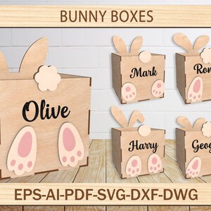 Osterhase Butt Korb SVG-Datei, Ostern-Datei, Osterhase svg, Ostern Dekor, Hase Dekor, Osterhase Datei, Kantensitzer, Lasercut-Datei