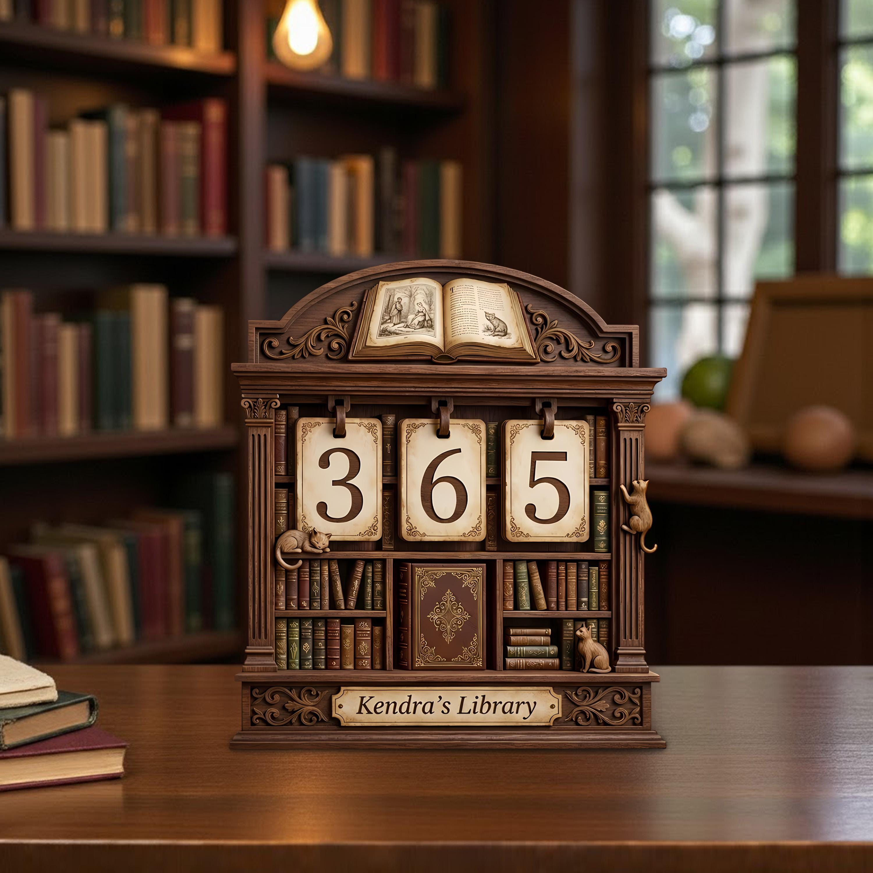 Vintage wooden perpetual calendar - Etsy 日本