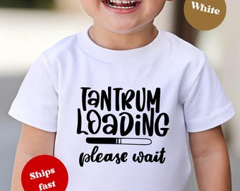 Citat T-shirt för småbarn - 100 % bomull minimalistisk barntröja - Rolig utbrottsoutfit för småbarn - Storlek 2T - 5/6T