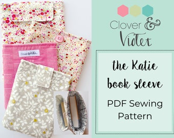 the Katie book sleeve - PDF Sewing Pattern