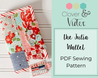 The Julia Wallet - PDF Sewing pattern