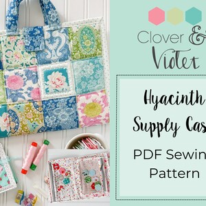 The Hyacinth Travel Case - PDF Sewing pattern