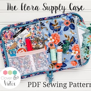 La mallette de fournitures Flora / Patron de couture patchwork