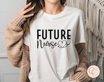Future Nurse Sublimationsdesign: T-Shirt Becher Design (PNG Digital Download)