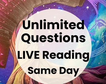 Unlimited Questions Chat Tarot Reading | Real Psychic | Fast, Detailed & Honest