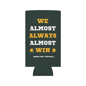Packers Can Cooler, Green Bay Packers Cozie, Packers Funny, Packers Fan Gift, Packers Tailgating