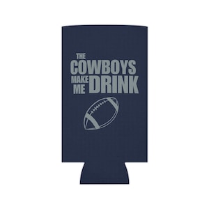 Dallas Cowboys Cozie, Cowboys divertenti, porta birra per il giorno della partita, regalo per i fan dei Cowboys