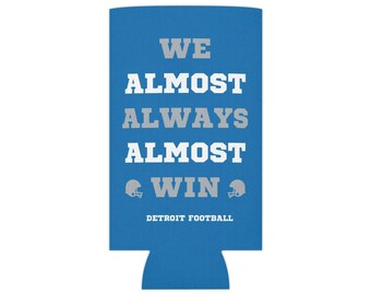 Detroit Lions Can Cooler: Funny Football Tailgate Cozie