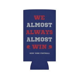 NY Giants Can Cooler: Funny Football Tailgating Cozie