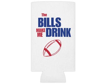 Buffalo Bills Can Cooler: Funny Game Day Cozie