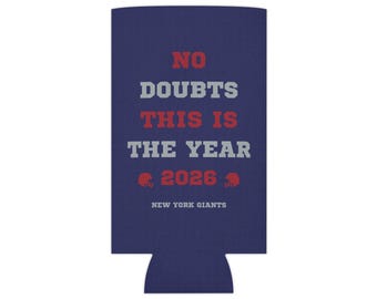 Giants No Doubts (Olika baksidesdesigner) Burkkylare, Rolig NY Giants, Giants-fanpresent, Giants Tailgating, New York Giants-merchandise