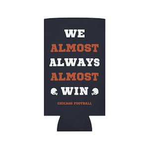Bears Can Cooler, Chicago Bears Cozie, Bears Funny, Bears Game Day, Bears Tailgating, Bears Fan Gift, Bears Merch
