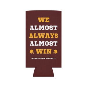 Commanders Can Cooler, Washington Commanders Cozie, Commanders Funny, Commanders Tailgating, Commanders Beer Sleeve