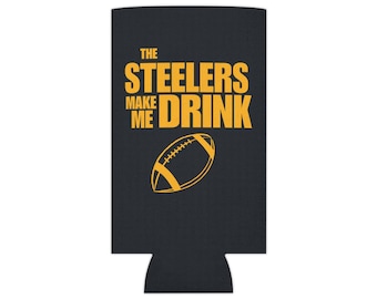 Chłodziarka do puszek Steelers: zabawny prezent dla fana futbolu