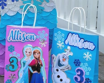 Frozen Candy Bags, Elsa & Anna