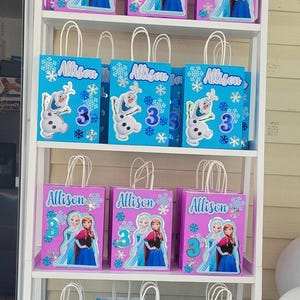 Bolsas de dulces Frozen, Elsa y Anna imagen 2