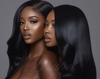 High-Quality Stock Models for Your Brand | Realistic AI Models | Digital Download, Stock Model, Hair Models, Beauty models