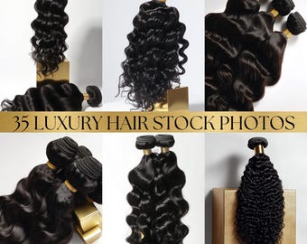 Luxury Raw Hair Stock Photos, Premium Quality Images (35, Digital Download)
