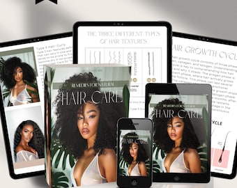 PLR Hair Care eBook | Hair Growth Guide | Salon Owner Resource | Digital Hair Care Guide | Editable eBook for Salon Marketing | PLR Product