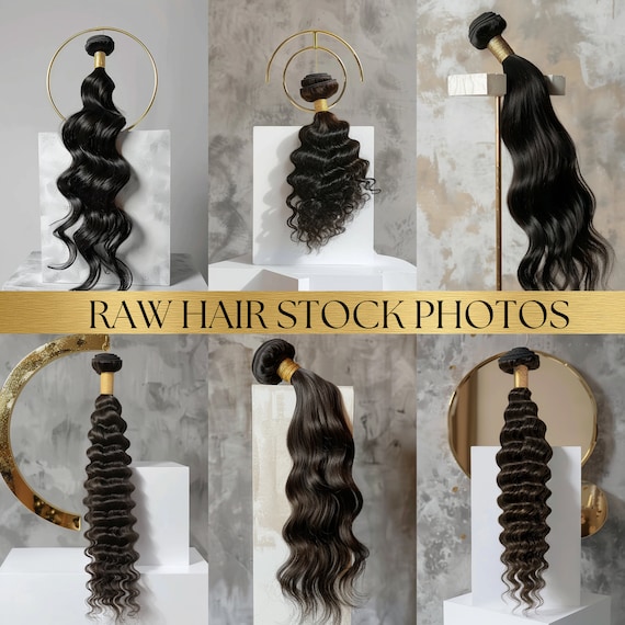 Luxury Raw Hair Stock Photos | High-Quality Images (Digital Download)