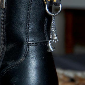 Witchy cauldron and hat boot charms horror y2k boo earring spooky jewelry trick or treat